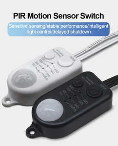 Minivestido de luz LED inteligente de 12V/5V, interruptor de sensor de cuerpo humano con atenuación continua, para armarios de armario, novedad de 2017 - Product Image 2