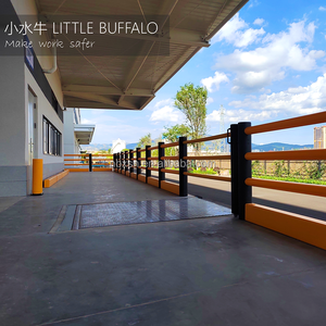 Chinas Teleskop-Leitplanke Schiebetür schutz Ground Poly Barrier für Racks und Strukturen Verkehrs barrieren - Product Image 6