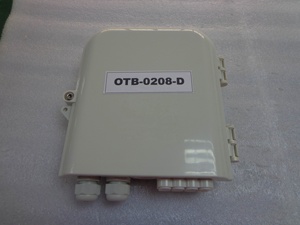 Outdoor IP65 Wall/Pole Mounted 8 SC Ports OTB FTB 8 Cores Fiber Nap Box 1X8 PLC Splitter Access Terminal Box - Product Image 4