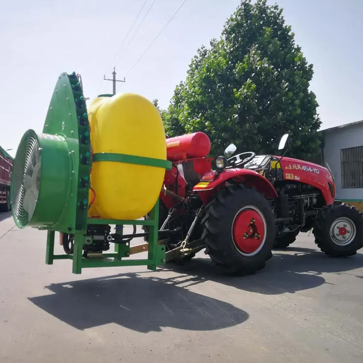 Hecho en China precio barato manual jardín pulverizador Tractor agrícola de chorro de aire pulverizador