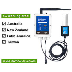 Registrador DE DATOS WiFi 4G con sensor 7 en 1 Probador de suelo de batería incorporada de bajo consumo para temperatura de humedad EC PH NPK - Product Image 6