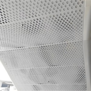 可靠的600x1200铝金属网格天花板瓷砖防烟防霉，具有隔音和防水功能 - Product Image 6