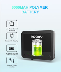 Tuya Wifi PIF <strong>Motion</strong> <strong>Detection</strong> Alarm Night Vision 6000mah Battery Charging 4.3inch Smart Door Viewer for Home Security <strong>System</strong> - Product Image 4