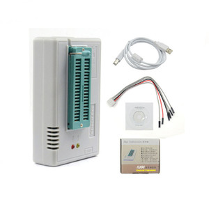Original Full Set TL866II Plus Universal Minipro Programmierer mit 28 Adaptern Testclip TL866 Hoch geschwindigkeit programmierer TL866II