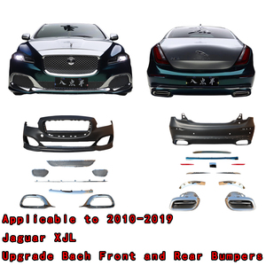 2010-2019 uygulanabilir Jaguar XJ özel görünüm kiti ön ve arka Bach surround tampon araba yükseltme ve modifikasyon - Product Image 4
