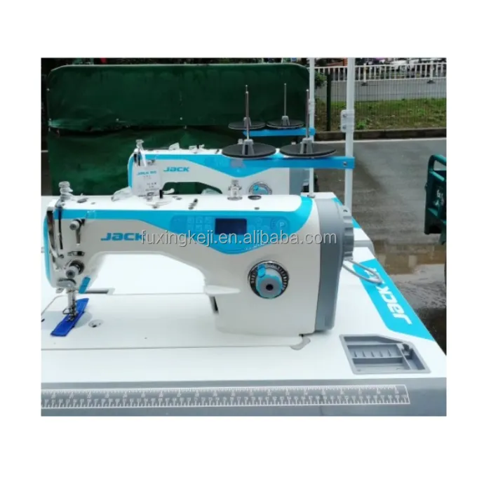 Modèle de vente chaude JACK A4 machine informatisée à point noué à une aiguille machine à coudre industrielle en tissu de vêtement