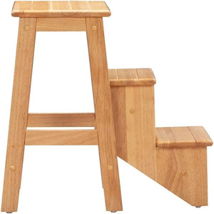3-<strong>step</strong> Stool, <strong>Counter</strong> Height, Multi-functional <strong>Step</strong> Stool, Large Capacity <strong>Display</strong> and Storage, Suitable for Home, Library - Product Image 1