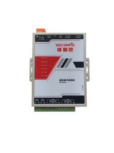 Kommunikation manager DLT645 Edge Computing MODBUS-Gateway IEC61850 Server protokoll konvertierung mit serieller Schnitts telle 24VDC Leistung grau