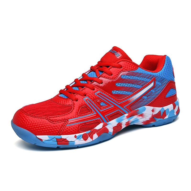 L08 red badminton shoes