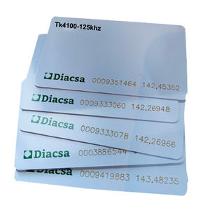 Vendita calda di fabbrica personalizzato RFID bianco PVC Card Tk4100 RFID porta di controllo 125khz RFID chiave - Product Image 1