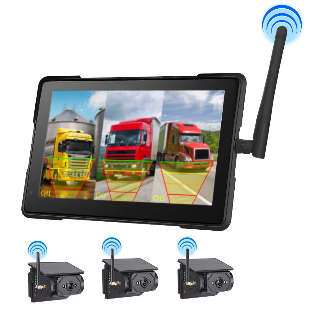 3pcs wireless camera + monitor