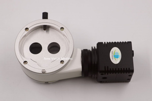 Beam Splitter and Integrated <strong>C</strong>-<strong>Mount</strong> <strong>CCD</strong> Adapter for Slit Lamp and Operating Microscope - Product Image 4