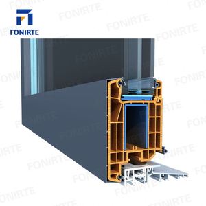 โพรไฟล์พลาสติกที่มีนวัตกรรมชุดบานเกล็ดโปรไฟล์ upvc โปรไฟล์พีวีซีอัดขึ้นรูปด้วยการเสริมเหล็ก - Product Image 2
