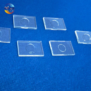 مختبر قطع صغيرة مشقوق الأخاديد الداخلية ، شرائح XRD مصقولة عينة الأخاديد الشرائح الزجاجية للمجاهر - Product Image 4