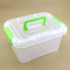 さまざまなデザインPPプラスチック収納ボックス透明多目的雑貨収納ボックスクリア収納ボックスビン - Product Image 1