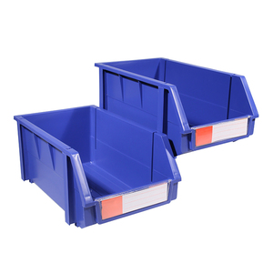 フロントオープニングスタッキングウェアハウスビンプラスチックスタッカブルスモールパーツピック収納ボックスビン - Product Image 6