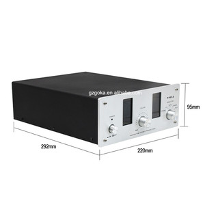 Tube Phono Turntable Preamplifier Mini Home HiFi Stereo MM/MC Turntable Preamp with RCA <strong>Input</strong>&amp;<strong>Output</strong>