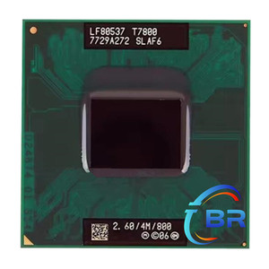 Procesador T7800 2 núcleos 4 hilos 2,60 GHz Socket 479 4MB Cache 34W TDP - Product Image 1