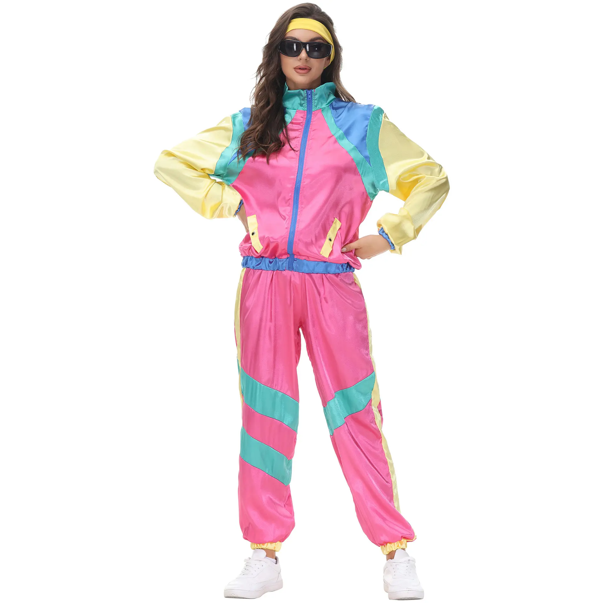 Carnival Disco Retro Sports Dance Stage Performance Costume Costume da Baseball Costume di Halloween