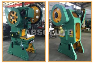 JB23-25T C机架单曲柄偏心机械动力冲床金属零件百叶窗冲床模具 - Product Image 4