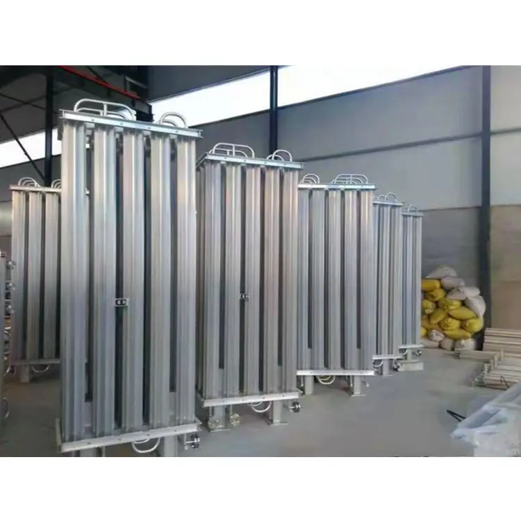 Vaporisateur de liquide cryogénique à haute pression Lox Lin Lar vaporisateur générateur d'oxygène personnalisé 400 prix usine 300nm3/h 165bar