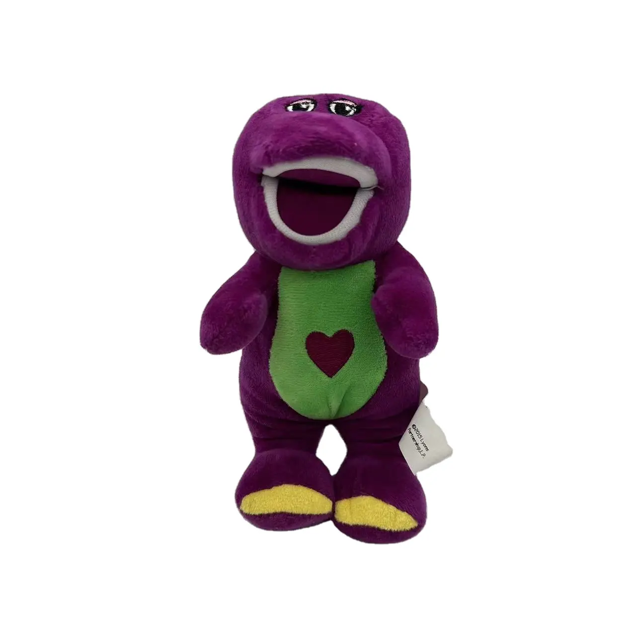 Venda imperdível fabricante OEM dinossauro Barney brinquedo de pelúcia boneco fofo presente de natal para crianças