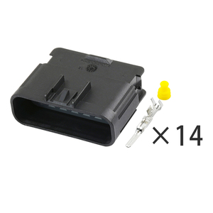 Aptiv德尔福GT280系列PA66汽车连接器2/3/4/6 // 8/10/12/14引脚GT 280防水通用传感器电线插座 - Product Image 4