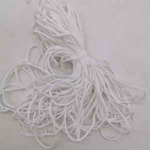 High Quality Ear Loop Adjustable Ear Loop <strong>Elastic</strong> Band Ear Loop 3mm - Product Image 3