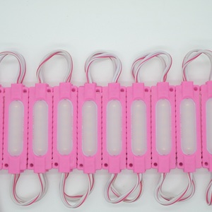 PINK <strong>LED</strong> Module Injection PVC IP65 Opaque Lens Capsule Backlight Blister Character 6leds Advertising 12V 2W SMD 5730 <strong>Led</strong> Module - Product Image 4