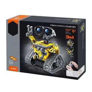 Creative APP Creative Programming 3-in-1 Robot Stelo Set per Bambini Giocattoli per Telecomando Giocattoli Ottimale Soluzione Puzzle per