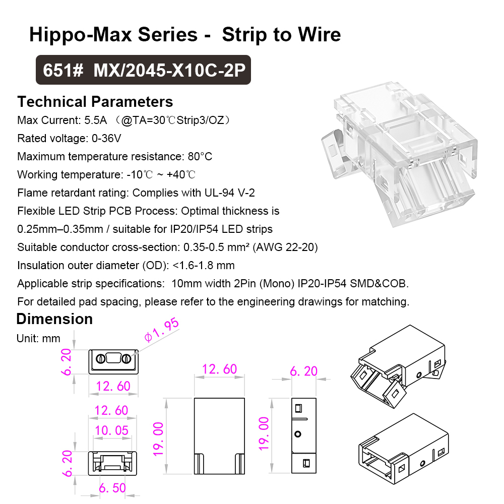 651# MX/2045-X10C-2P