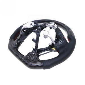 Volant durable en fibre de carbone pour Accord 9th Gen 15-21 Odyssey Elysion Poignée absorbant la sueur et antidérapante - Product Image 5