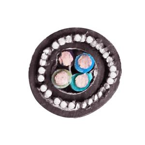 Cable de cobre de chaqueta de PVC aislado XLPE U1000 R2V 4G4mm2 4*4 cable eléctrico para computadora y minería corriente nominal 16A - Product Image 6