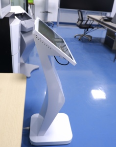 Floor Standing Customer Feedback Device Customer Satisfaction Survey Equipment With Software
