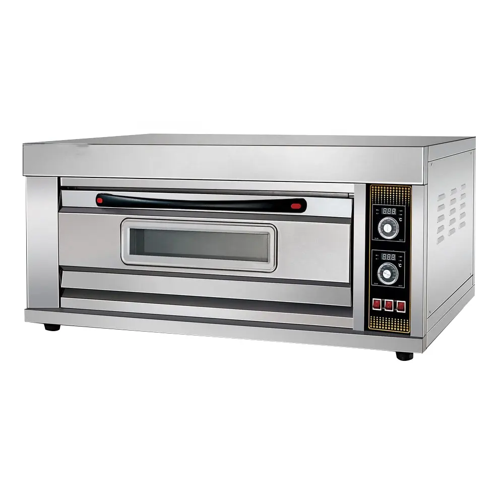 Newest High Quality Professional 1 deck 2 trays Gas Oven Commercial Industrial Baking Bread Oven