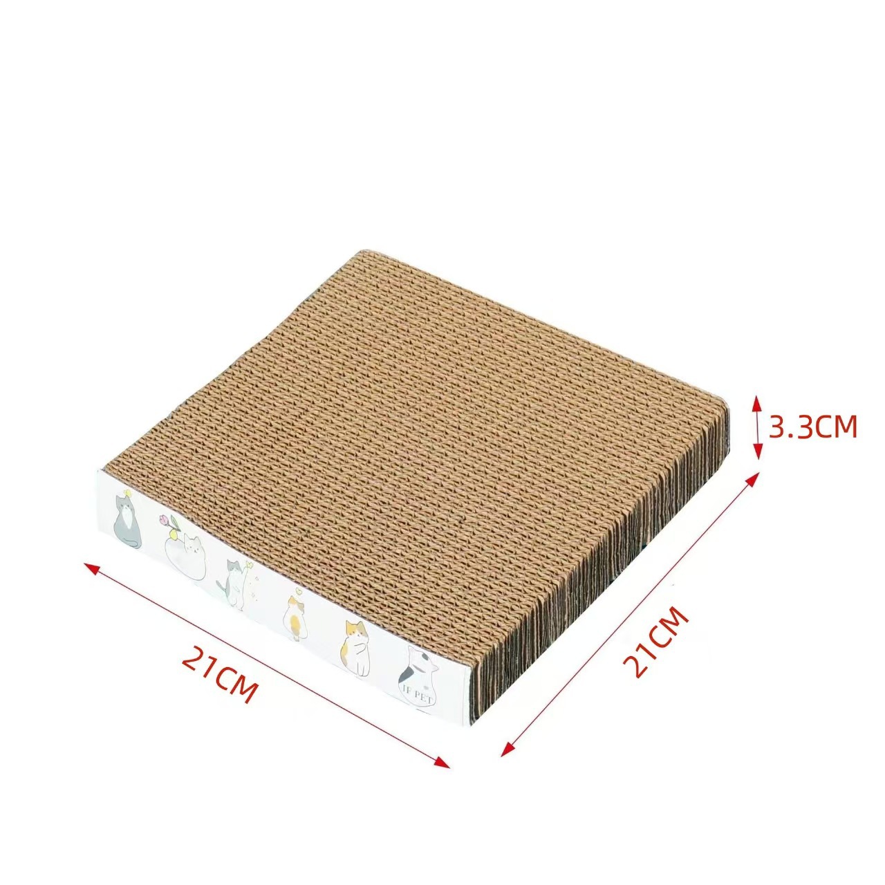 แผ่นเหล็กขอบตรงขนาดเล็ก 21*20*3.3