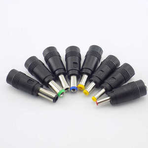 8pcs Male to Female DC Power <strong>Adapter</strong> <strong>5</strong>.5X2.1mm Jack Plug Laptop Adaptor Connector 6.3 6.0 <strong>5</strong>.<strong>5</strong> 4.<strong>8</strong> 4.0 3.5mm 2.<strong>5</strong> 2.1 1.7 1.35mm - Product Image 4