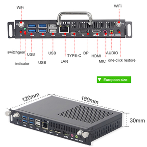 INYUDA I5-1334U 8GB 16GB 256GB WIFI Embedded OPS PC-Modul 4K-Display Computer OPS Mini-PC für industrielle Whiteboard-Computer - Product Image 4