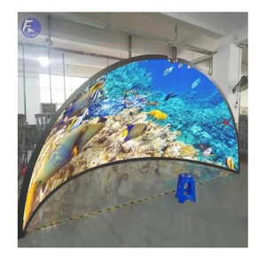 Display a led flessibile P2.5 P0.9 P1.5 P1.25 led immersivo wall video curvo led video wall modulo led flessibile P0.9 - Product Image 1