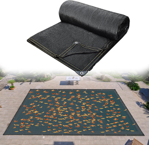 Red de hojas rectangulares y ovaladas de abastecimiento único de alta calidad, cubierta de piscina sobre el suelo, Red de hojas para piscina - Product Image 1