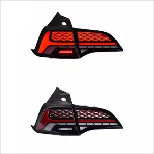 ชุดโคมไฟท้าย LED ดัดแปลงสำหรับ TE/SLA 3 Y 12V เลนส์สีแดง6000K CSP พวงมาลัยน้ำวิ่งออกแบบรูปม้ากอล์ฟ" - Product Image 5