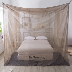 Double <strong>Entry</strong> 55.1dB Higher Emf Shielding Hf+Lf Faraday King Size Bed Tent Mosquito Net - Product Image 2