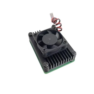 Встраиваемый радиатор Aismartlink, корпус-кулер радиатора для <span class=keywords><strong>Raspberry</strong></span> <span class=keywords><strong>PI</strong></span> 4 см4, специальный охлаждающий вентилятор, алюминиевый корпус радиатора - Product Image 2