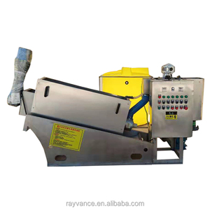 Máquina apiladora de tornillo de deshidratación de lodos completamente automática, componente de Motor de núcleo, máquina de deshidratación de lodos de prensa de tornillo de 220V - Product Image 6