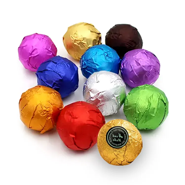 Colorful Printed Aluminum Foil Paper for Chocolate Wrapper and Candy Wrapper