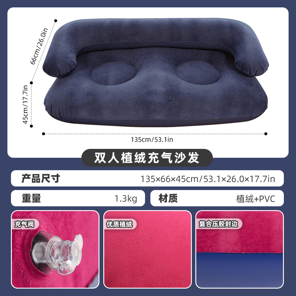 Navy blue double style