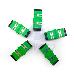 FONGKO Press-fit Elastic Iron used For PCB <strong>Circuit</strong> Board High Performance Singlemode SC <strong>APC</strong> Fiber Optic Adapter - Product Image 5