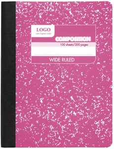 Birincil kompozisyon defteri geniş çizgili komple kitap kaplı kağıt yazma çalışma kitabı noktalı mavi mermer defter - Product Image 5