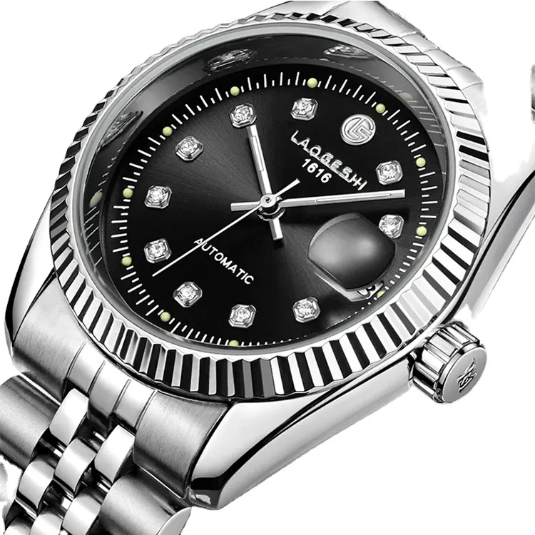 多機能LAOGESHI腕時計男性用自動機械式時計低価格