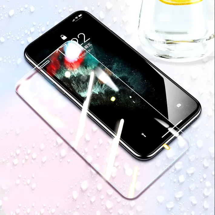 Für iPhone x/xs max premium gehärtetes Glas hochtransparent anti-explosion stoßfest Für iPhone 15 14 xr klarer Bildschirmschutz